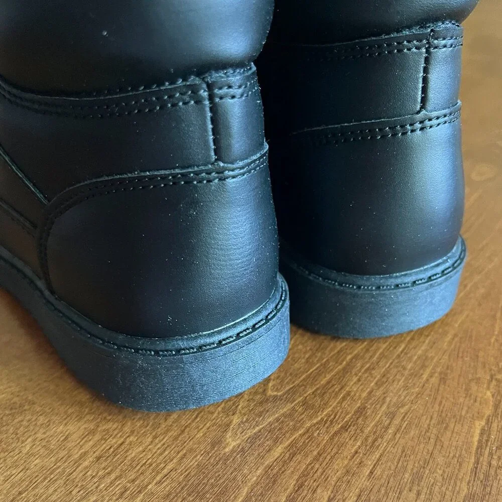 Gap black boots with blue laces 1 NWT